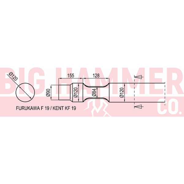 Kent/Furukawa KF19, F19 points and chisels