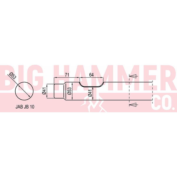 Jab JB10 Chisel and Point