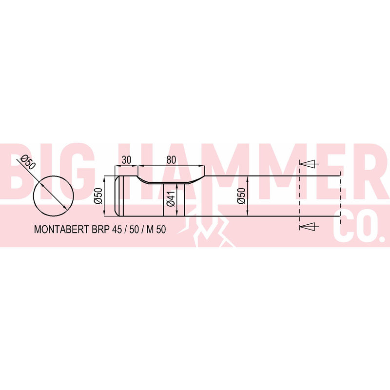 Montabert/Tramac  BRP45, 50, M50 Point and Chisel