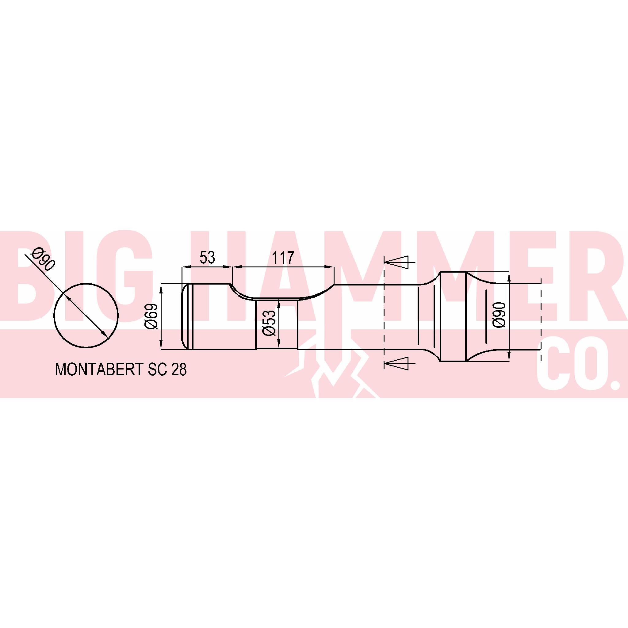 Tramac SC28 Points and Chisels