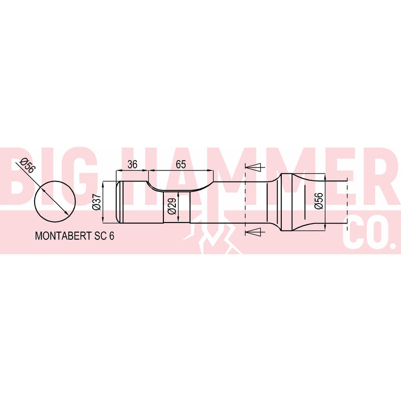Montabert/Tramac SC6 Point and Chisel