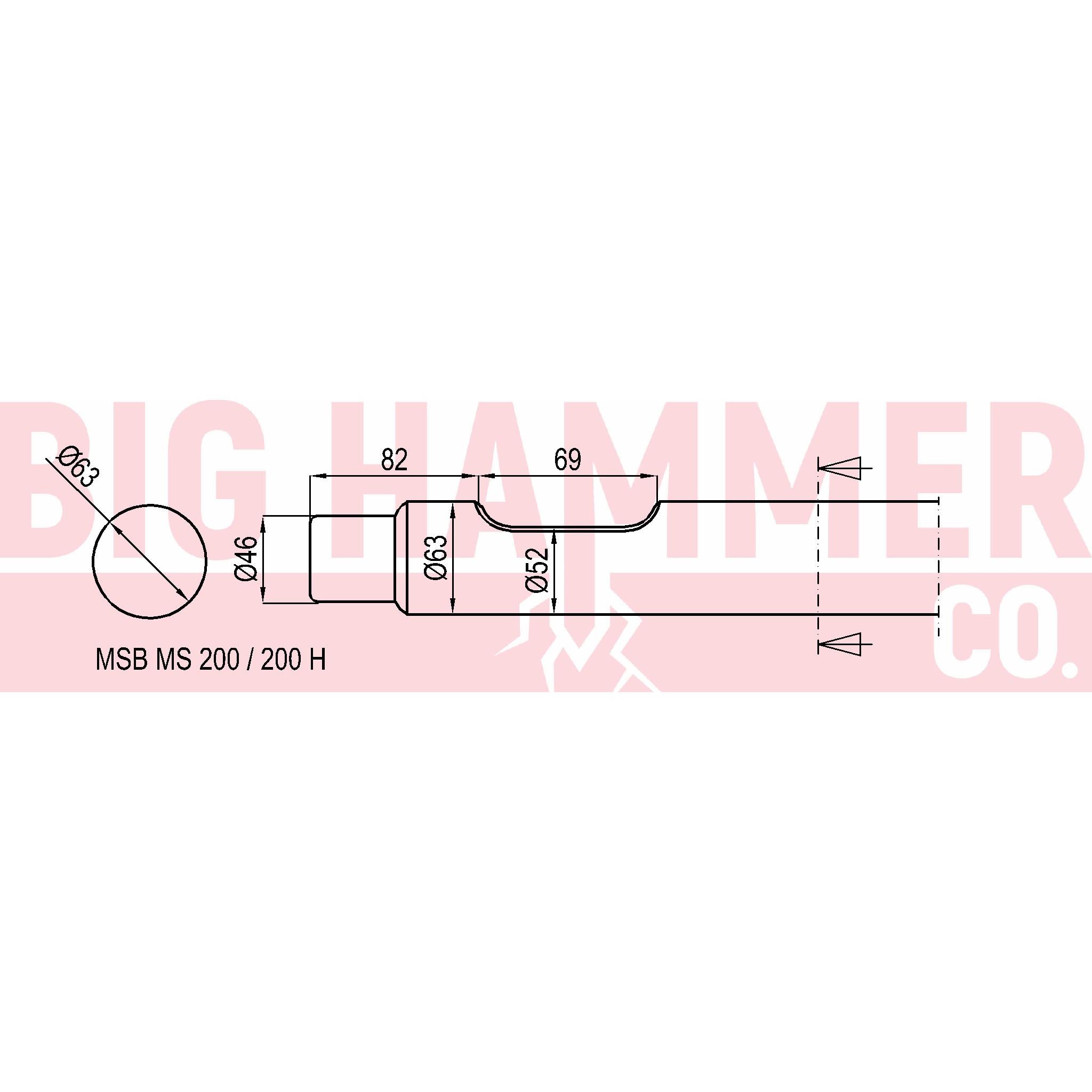 MSB MS200 , 200H Chisel and Point