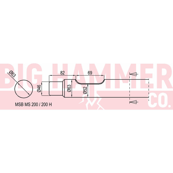MSB MS200 , 200H Chisel and Point