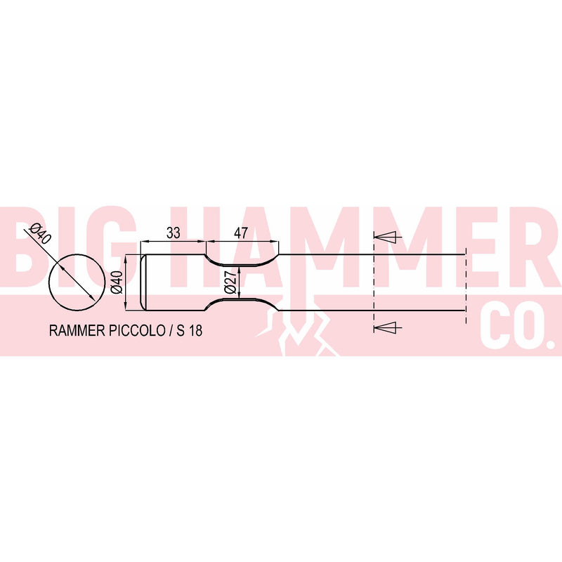 Rammer PICCOLO Chisel and Point