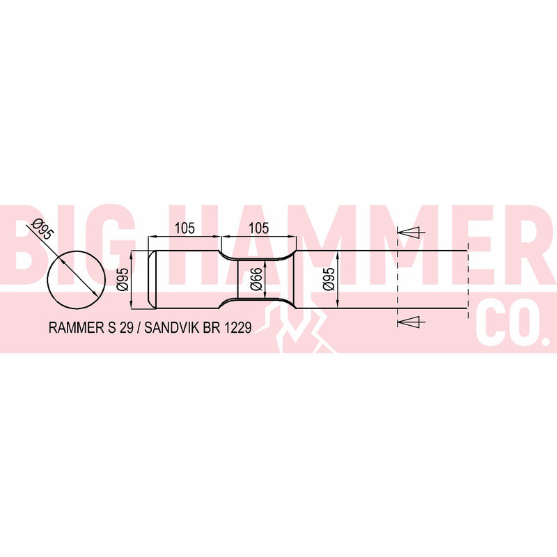 Rammer S29 Chisel and Point