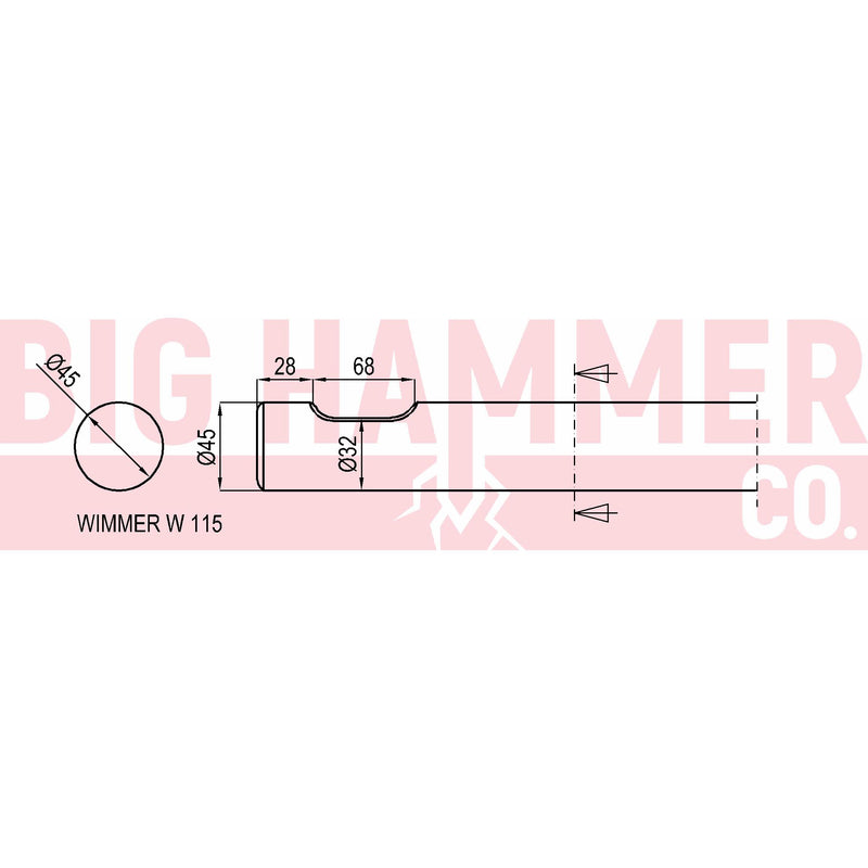Wimmer W115 Chisel and Point