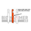 Bobcat 2500, 2560, 2570, 3500, 3560, 3570 Point and Chisel