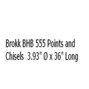 Brokk BHB555 Point and Chisel