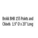Brokk BHB155 Point and Chisel