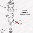 CAT H35DS Retaining Pin