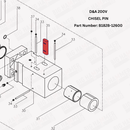D&A 200V Chisel Pin (Tool Retainer)