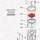 Indeco HP1000 Diaphragm