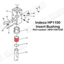 Indeco HP1100 Lower Bushing Insert