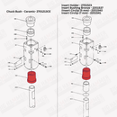 Indeco HB27, MES2000 Lower Bushing