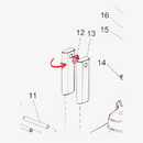 Atlas Copco/Epiroc SB202, SB202T, SB552, SB552T, SB410-II, SB410-IIS, KM200, SB1102, SB152, SB302, SB302T, SB702, SBU220, SBU340, SB452, SB452T, SBU160 Lock Buffer