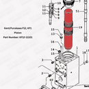 Kent/Furukawa F12, KF12 Piston