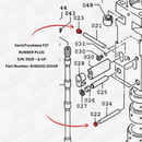 Kent/Furukawa F27 Rubber Plug