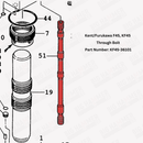 Kent/Furukawa F45, KF45 Side Bolt Complete
