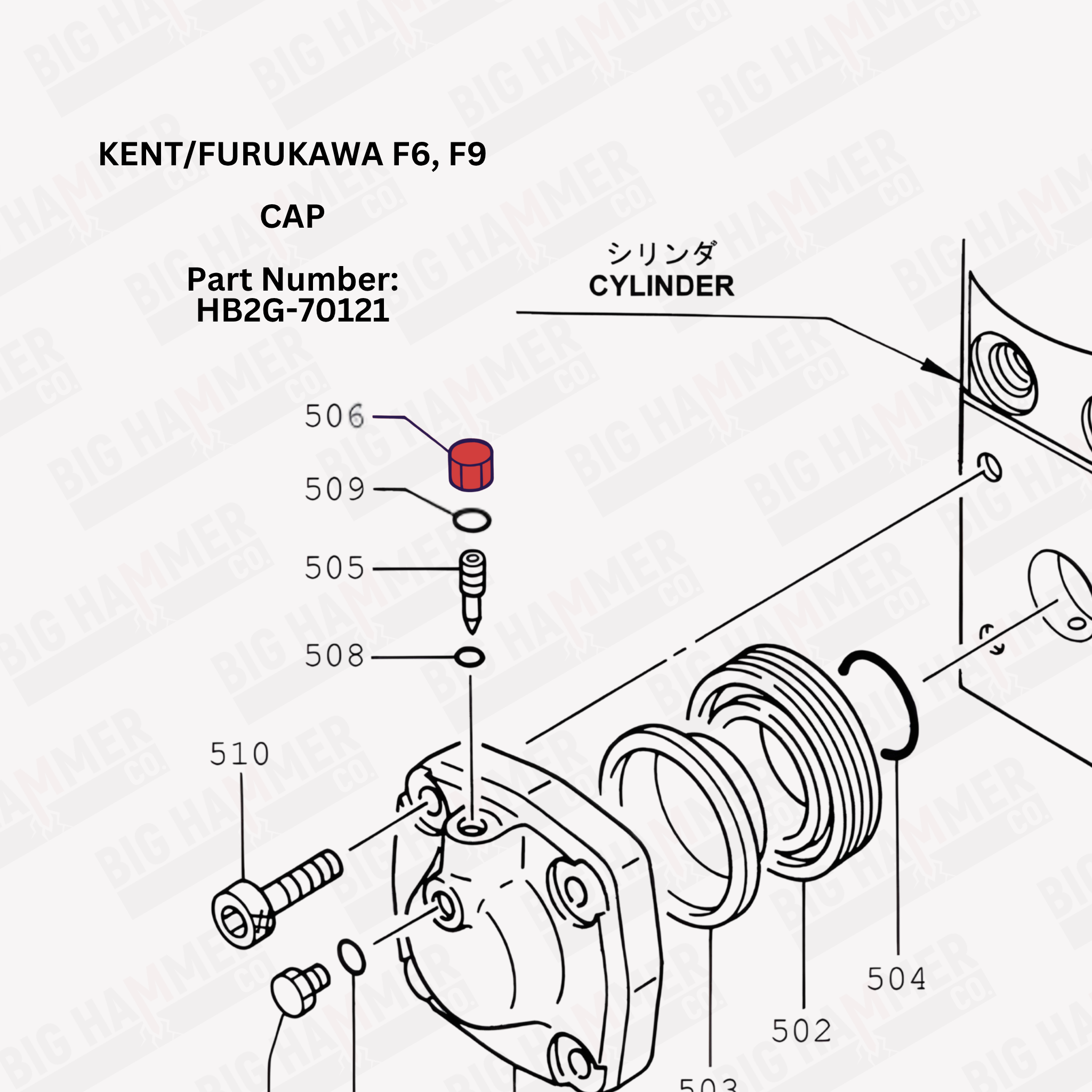 Kent/Furukawa F3, F6, KF6, F9, KF9, F12, F19, F27, F35XP, F45XP, F70, FXJ225, FXJ275, FXJ275-II, FXJ375, FXJ475, FXJ770, FXJ1070, HB30G Plug