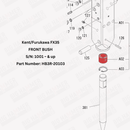 Kent/Furukawa FX35 Front Bushing