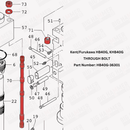 Kent/Furukawa HB40G, KHB40G Side Bolt Complete