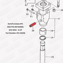Kent/Furukawa KF1 Rod Pin (Retainer)