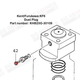 Kent/Furukawa KF6 Dust Plug (PN KHB20G-30109)