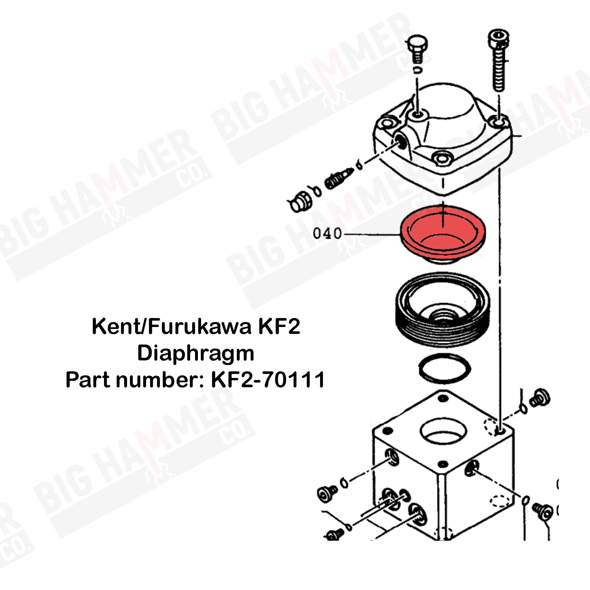 Kent/Furukawa F2, KF2 Diaphragm