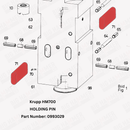 Krupp HM700 Holding Pin (Tool Retainer)