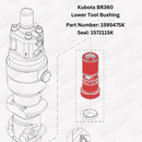 Kubota BR360 Lower Bushing