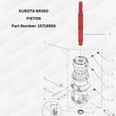 Kubota BR360 Piston