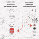 Kubota BR510 Diaphragm/Membrane