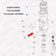 Kubota BR510 Tool Retaining Pin
