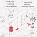 Kubota BR560 Diaphragm/Membrane