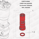 Kubota BR860 Lower Bushing