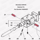 Montabert BRH40 Retainer Pin