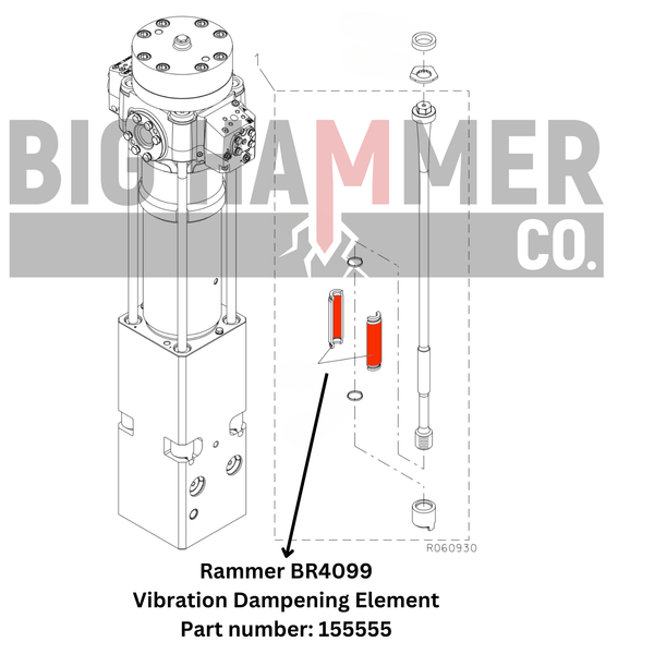 Rammer BR4099 Vibration Dampening Element