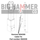 Rammer BR4099 Cable Tie