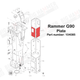 Rammer G90 Plate