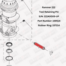 Rammer 222, Sandvik BR222 Tool Retaining Pin
