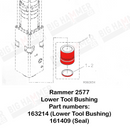 Rammer 2577 Lower Bushing