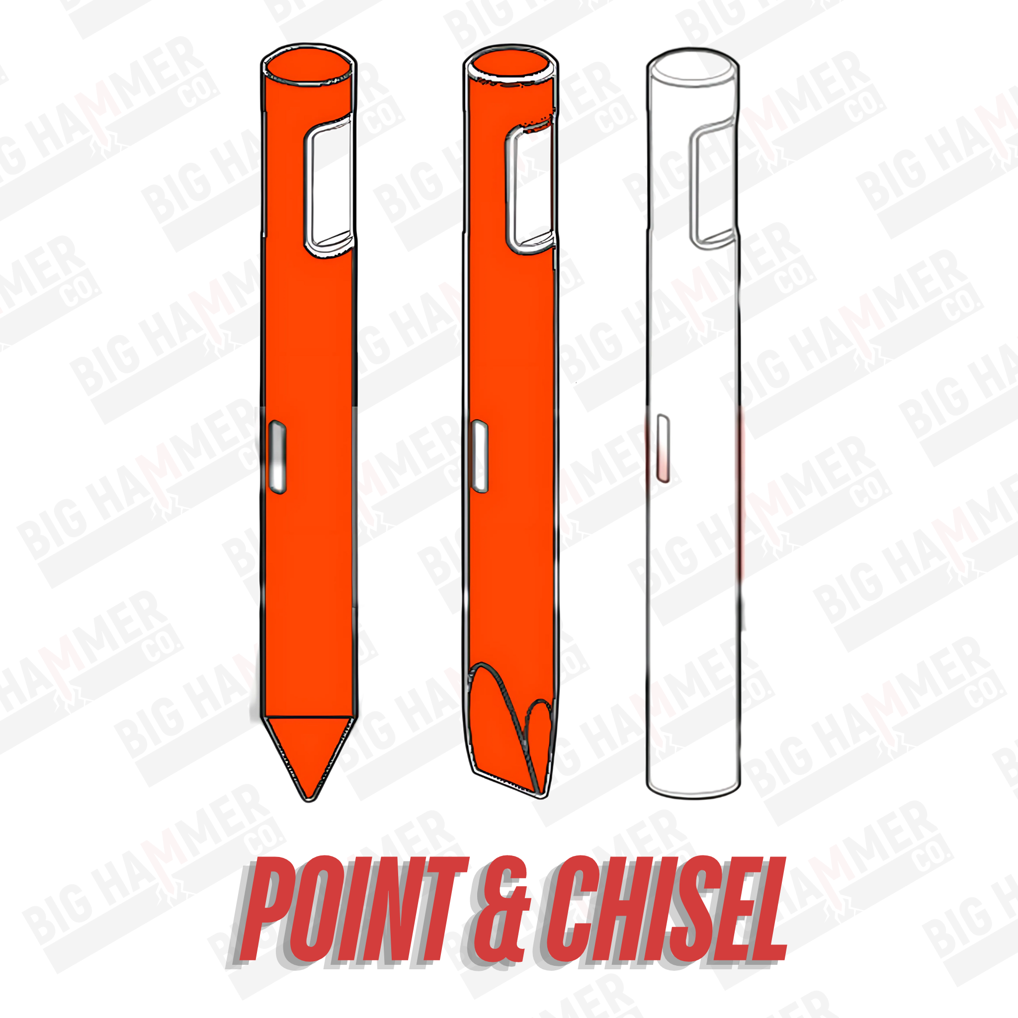 Toku/Striker TNB-4M, TNB-3E Point and Chisel