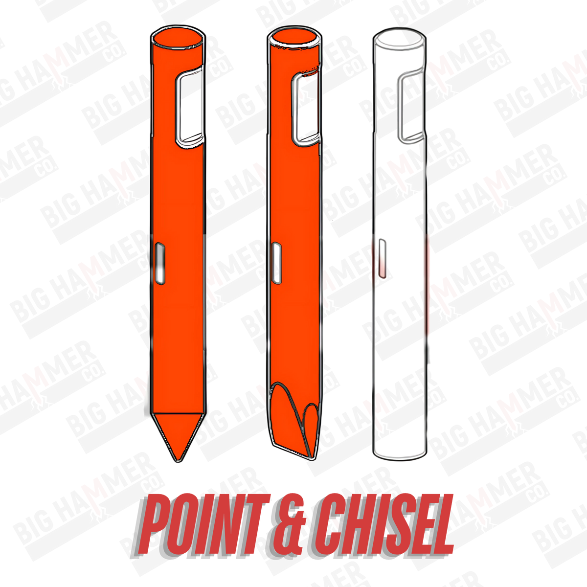 Toku/Striker TNB-4M, TNB-3E Point and Chisel