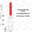 Rammer S82, S83 Piston