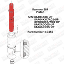 Rammer S84, S84W Piston