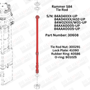 Rammer S84 Side Bolt Complete