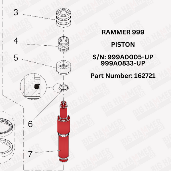 Rammer 999 Piston