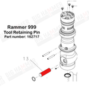 Rammer 999 Tool Retaining Pin