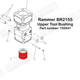 Rammer BR2155 Upper Bushing