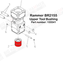 Rammer BR2155 Upper Bushing